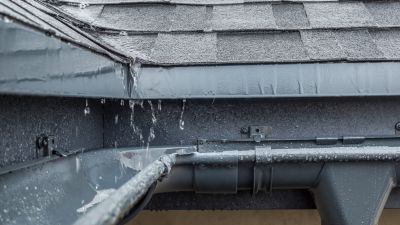 Clogged Gutter